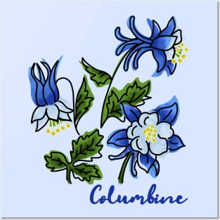 Columbine Posters and Art